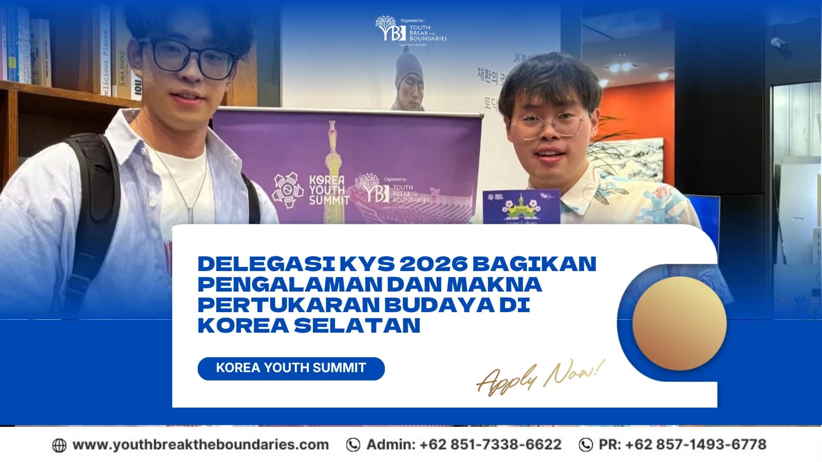 Delegasi KYS 2026 Bagikan Pengalaman dan Makna Pertukaran Budaya di Korea Selatan
