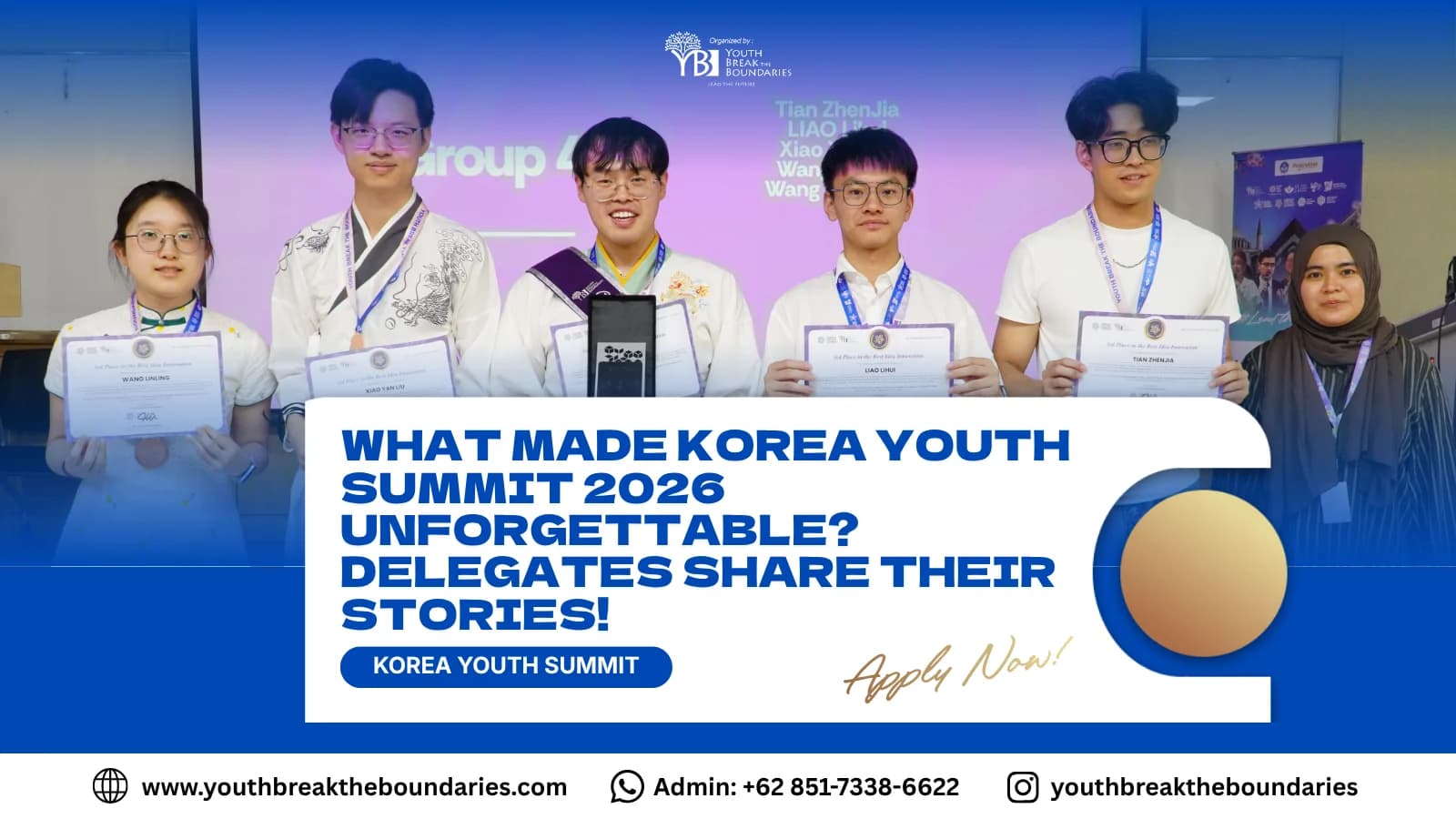 What Made Korea Youth Summit 2026 Unforgettable? Delegates Share Their Stories