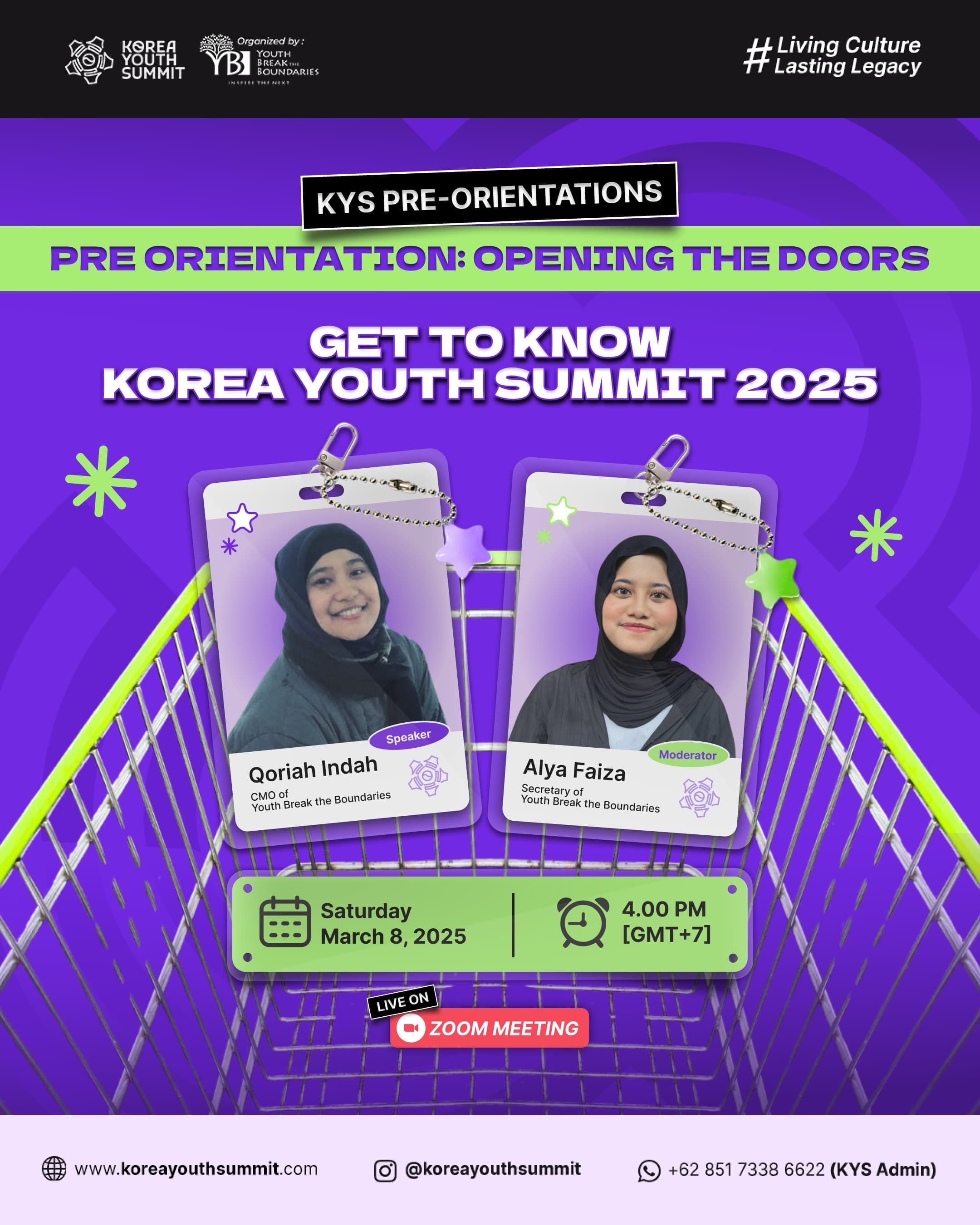 Pre Orientation Korea Youth Summit 2025