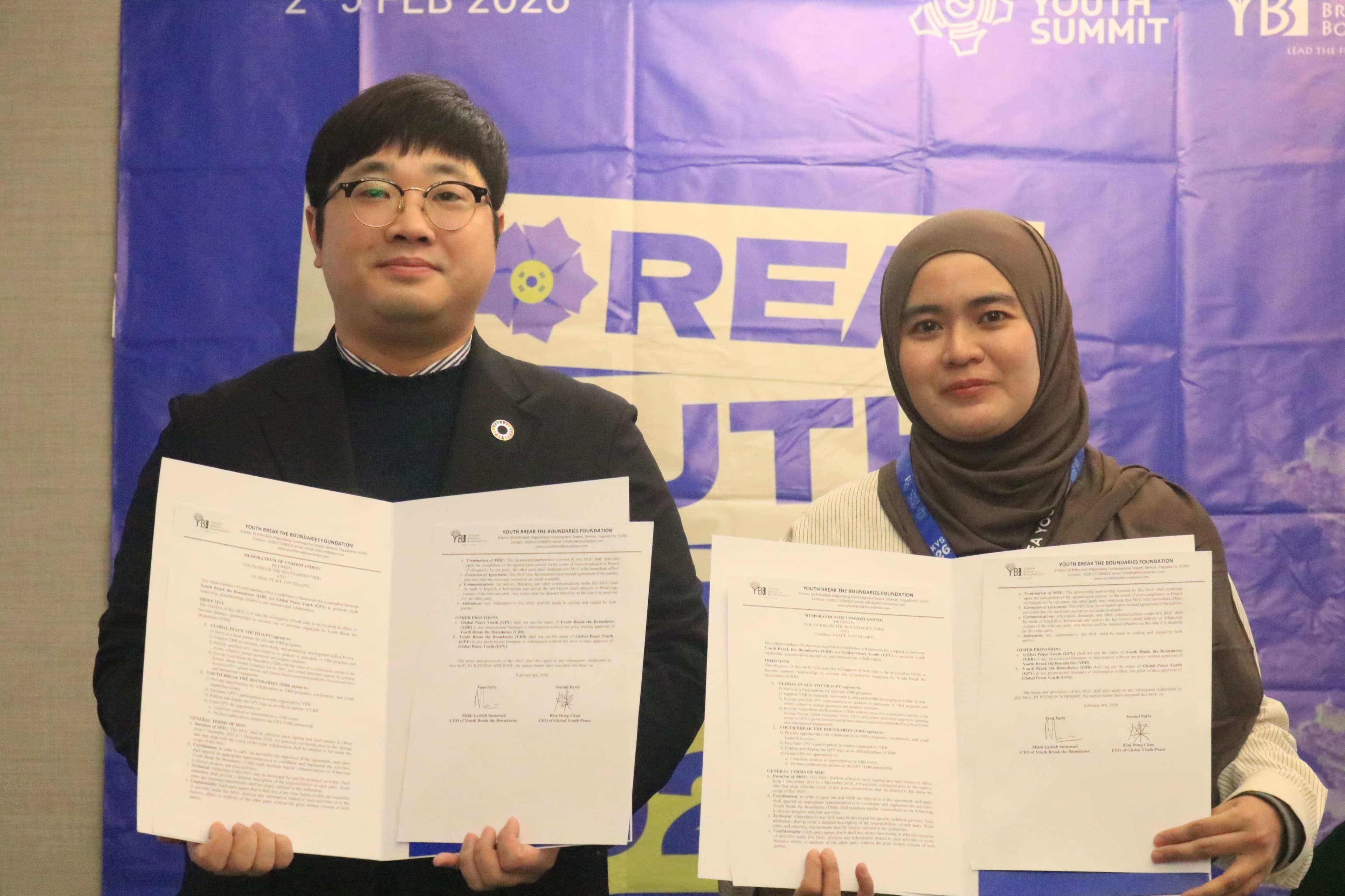 Global Peace Youth × YBB Officially Partners, Strengthens Global Youth Collaboration at KYS 2026