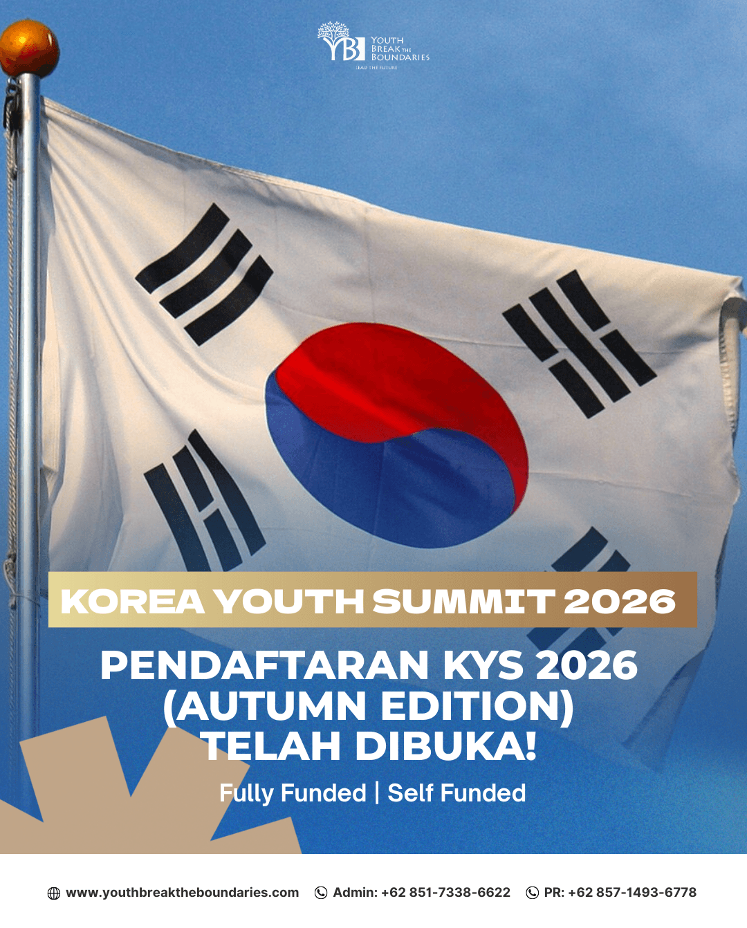 Pendaftaran Korea Youth Summit 2026 Autumn Edition Resmi Dibuka!